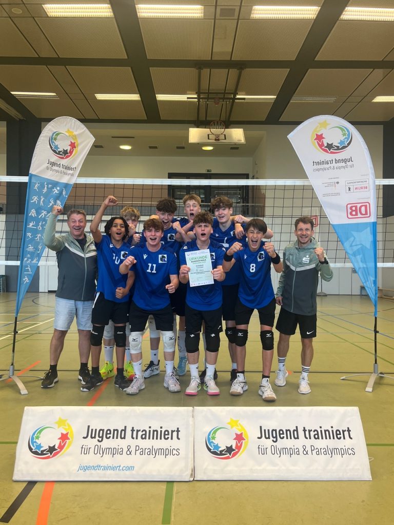 Die Mannschaft in der Halle