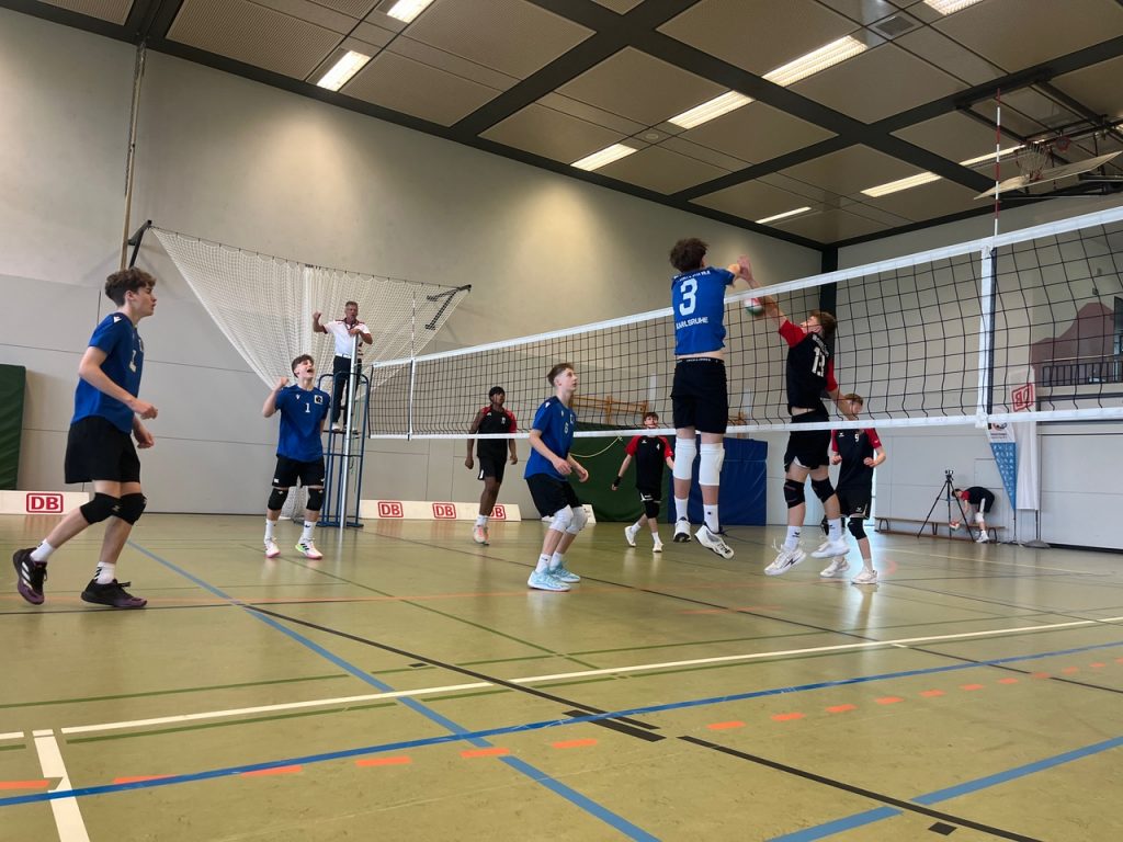 Spieler im Einsatz auf dem Feld