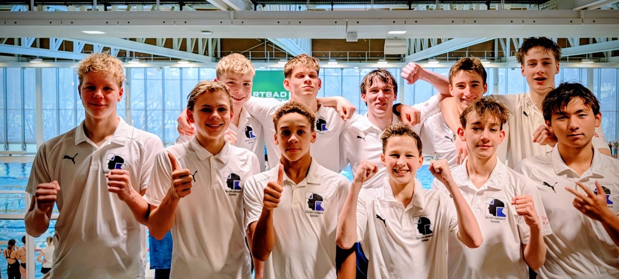 Unsere Schwimmmannschaft Jungen
